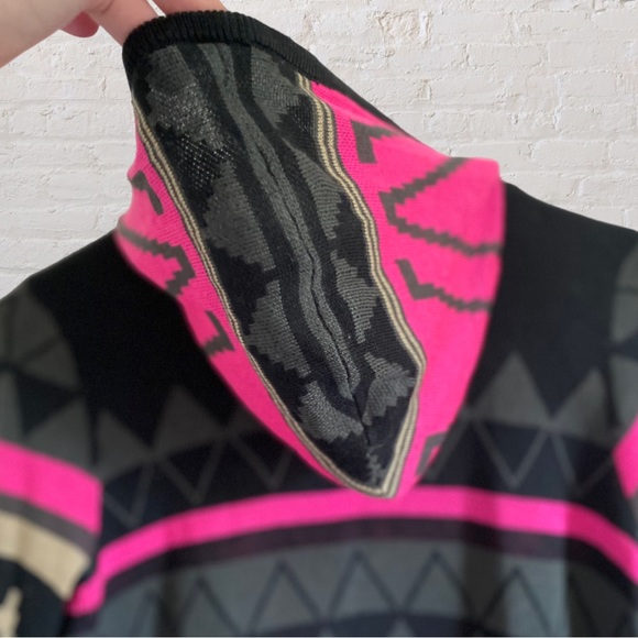 HOODED OPEN FRONT DRAPED SWEATER CARDIGAN - Picture 8 of 10